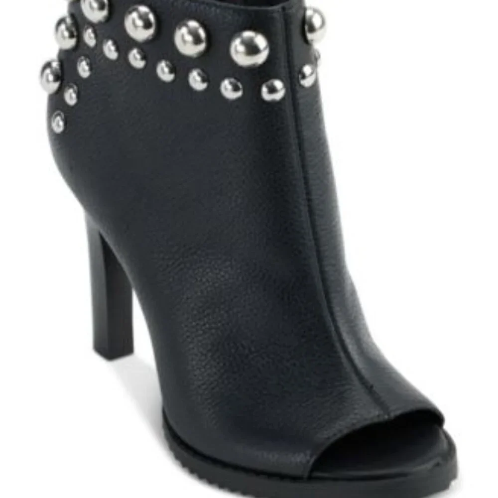 Karl Lagerfeld Bonnie Peep Toe Bootie NWT